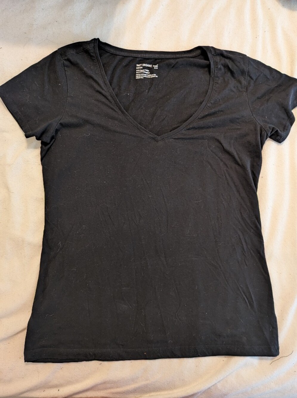 Pact Organic V-Neck Tee